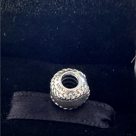Pandora Baseball Sport Ball CHARM With Gift Pandora Box #102 - Picture 3 of 6